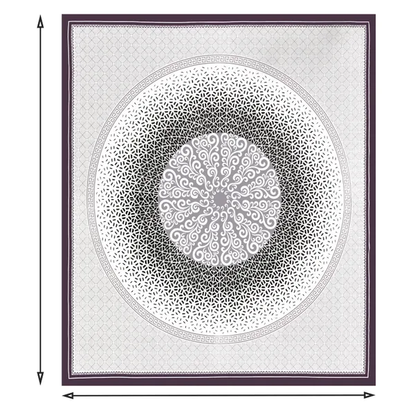 Purple_Cotton_Majestic_Mandala_Luxe_Double_Bedsheet_With_Pillow_Cover_100_X_108_Cm